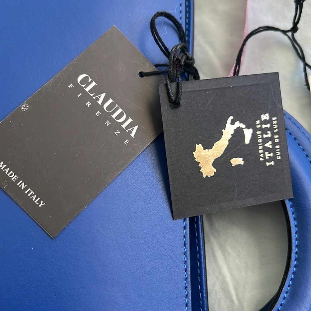 Claudia Firenze Blue Handbag - Picture 12 of 13